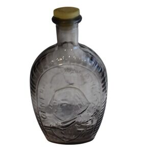 Wheaton Glass George Washington Flask Unisex OS Purple Excellent Eagle Bottle